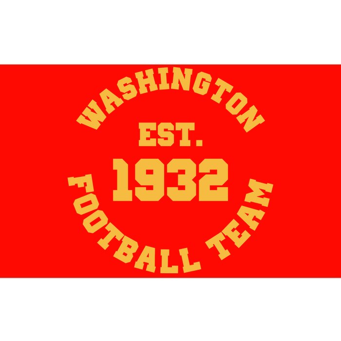 Washington Est. 1932 Football Team Bumper Sticker