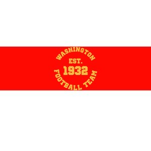 Washington Est. 1932 Football Team Bumper Sticker