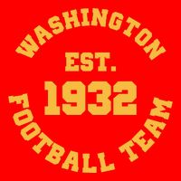Washington Est. 1932 Football Team Flat Bill Trucker Hat