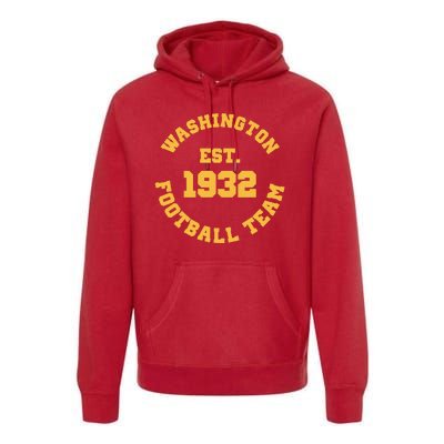 Washington Est. 1932 Football Team Premium Hoodie