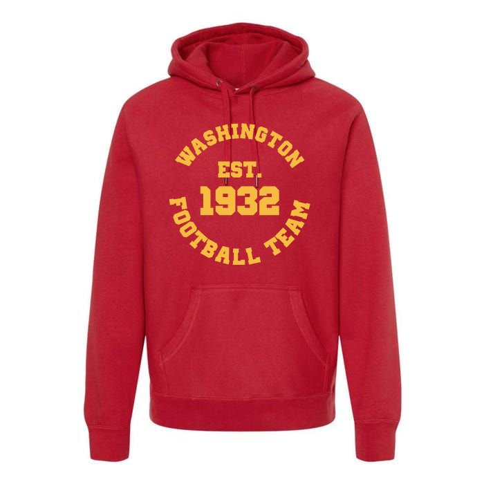 Washington Est. 1932 Football Team Premium Hoodie