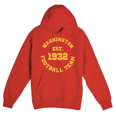 Washington Est. 1932 Football Team Premium Pullover Hoodie