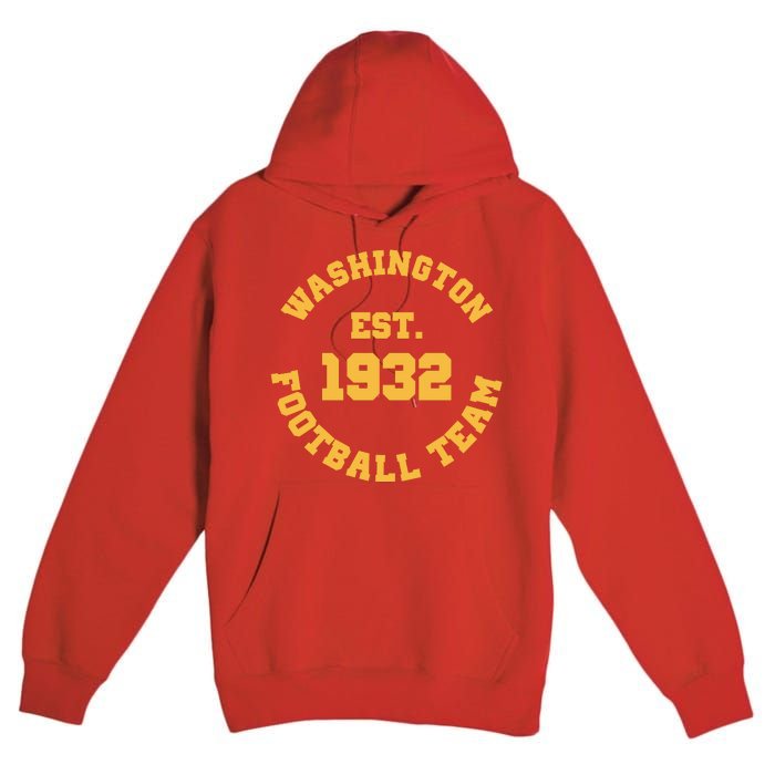 Washington Est. 1932 Football Team Premium Pullover Hoodie