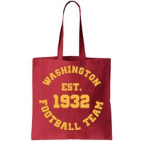 Washington Est. 1932 Football Team Tote Bag