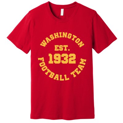 Washington Est. 1932 Football Team Premium T-Shirt