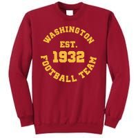 Washington Est. 1932 Football Team Tall Sweatshirt