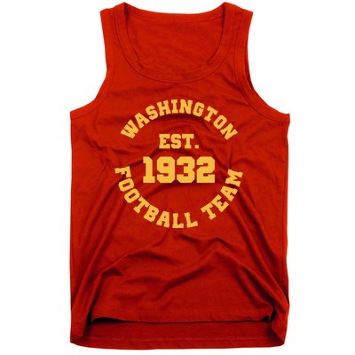 Washington Est. 1932 Football Team Tank Top