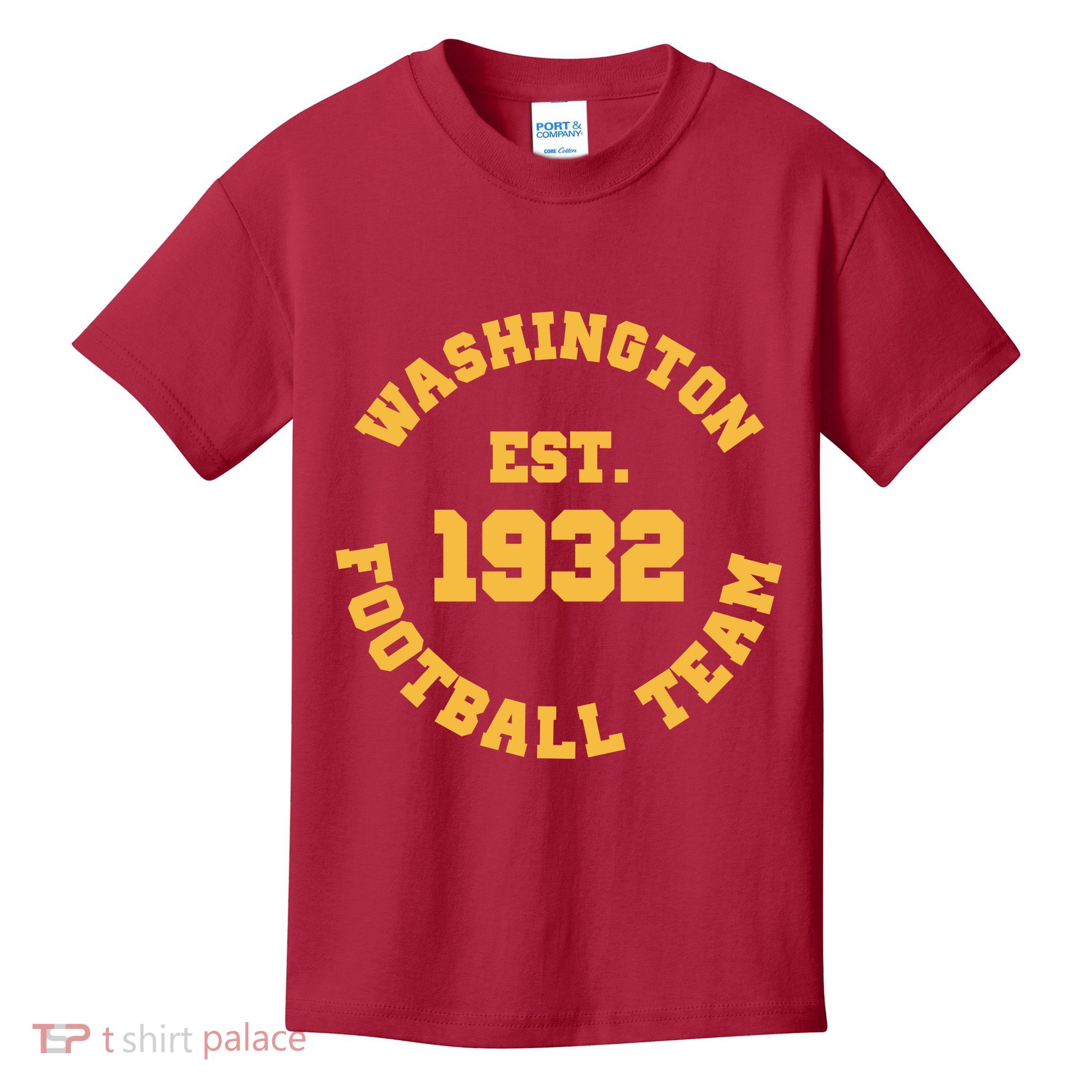 Washington Est. 1932 Football Team Kids T-Shirt