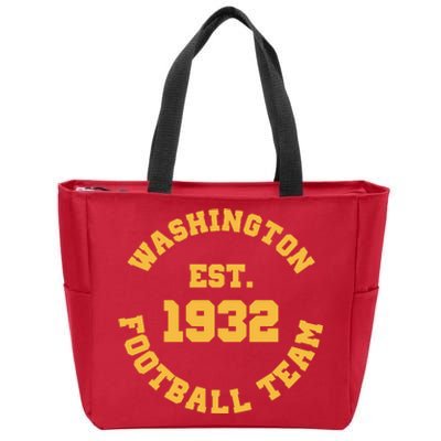 Washington Est. 1932 Football Team Zip Tote Bag