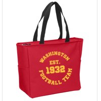 Washington Est. 1932 Football Team Zip Tote Bag
