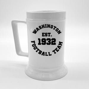 Washington Est. 1932 Football Team Beer Stein