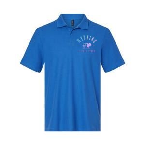 Wyoming Est. 1890 The Cowboy State Bison Softstyle Adult Sport Polo