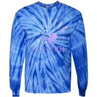 Wyoming Est. 1890 The Cowboy State Bison Tie-Dye Long Sleeve Shirt