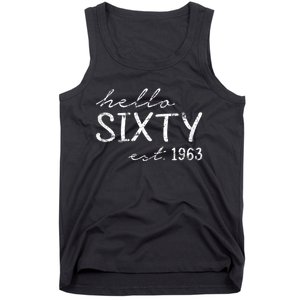 WoM.e.ns Est. 1963 - 60th Birthday Tank Top