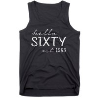 WoM.e.ns Est. 1963 - 60th Birthday Tank Top