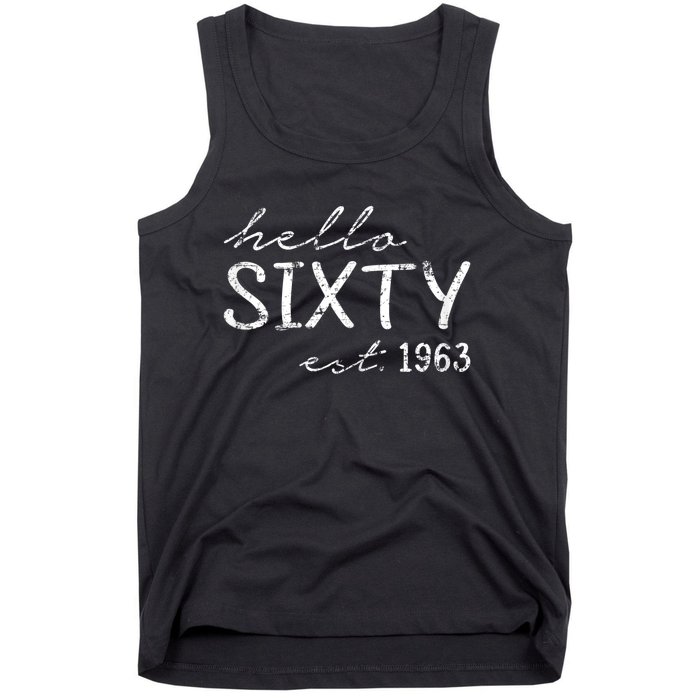 WoM.e.ns Est. 1963 - 60th Birthday Tank Top