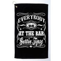 Women Everybody At The Bar Getting Tipsy Double Gift Golf Towel