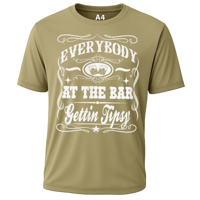 Women Everybody At The Bar Getting Tipsy Double Gift Cooling Performance Crew T-Shirt
