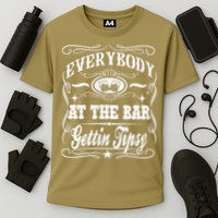 Women Everybody At The Bar Getting Tipsy Double Gift Cooling Performance Crew T-Shirt