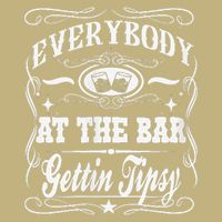 Women Everybody At The Bar Getting Tipsy Double Gift Cooling Performance Crew T-Shirt