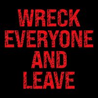 Wreck Everyone And Leave Wrestling Match Women's Crop Top Tee