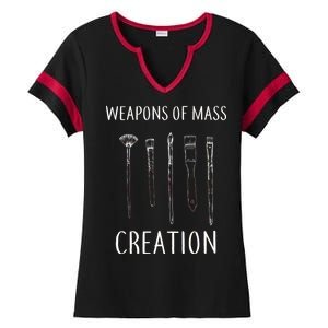 Weapons Of Mass Creation Ladies Halftime Notch Neck Tee