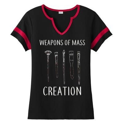 Weapons Of Mass Creation Ladies Halftime Notch Neck Tee