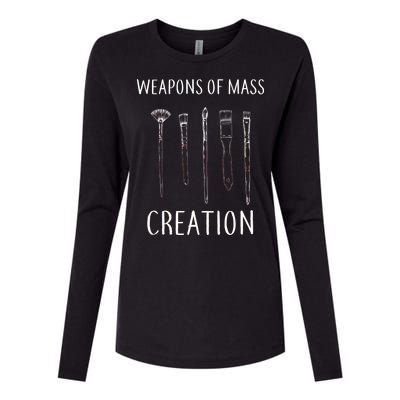 Weapons Of Mass Creation Womens Cotton Relaxed Long Sleeve T-Shirt