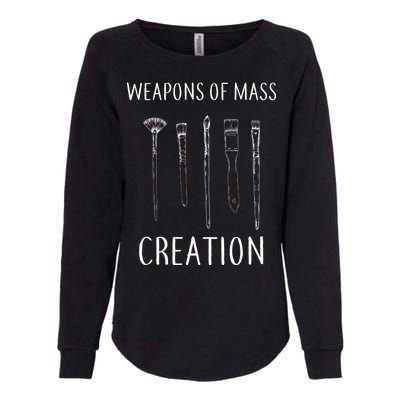 Weapons Of Mass Creation Womens California Wash Sweatshirt