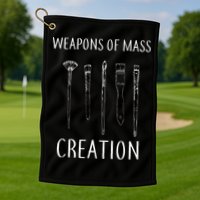 Weapons Of Mass Creation Golf Towel