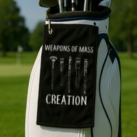 Weapons Of Mass Creation Golf Towel