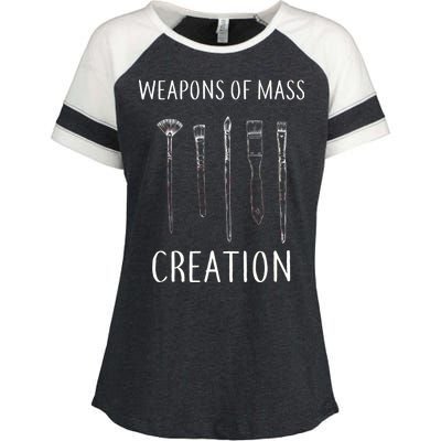 Weapons Of Mass Creation Enza Ladies Jersey Colorblock Tee