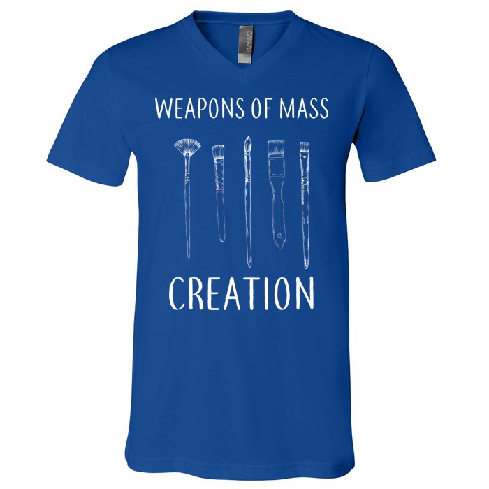 Weapons Of Mass Creation V-Neck T-Shirt