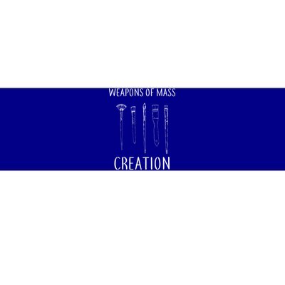 Weapons Of Mass Creation Bumper Sticker