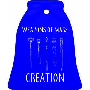 Weapons Of Mass Creation Ceramic Bell Ornament