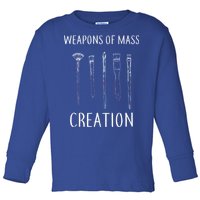 Weapons Of Mass Creation Toddler Long Sleeve Shirt