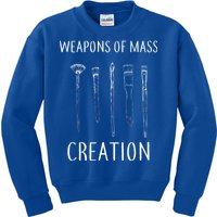 Weapons Of Mass Creation Kids Sweatshirt