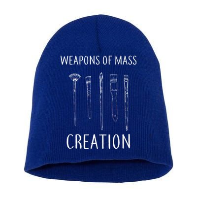 Weapons Of Mass Creation Short Acrylic Beanie