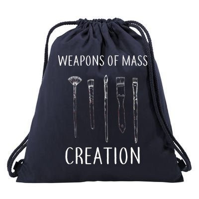 Weapons Of Mass Creation Drawstring Bag