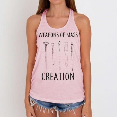 Weapons Of Mass Creation Women's Knotted Racerback Tank