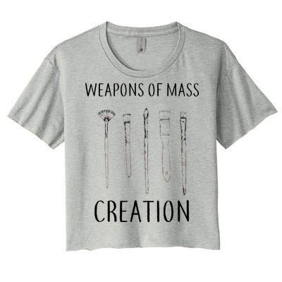 Weapons Of Mass Creation Women's Crop Top Tee