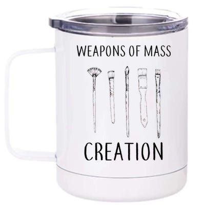 Weapons Of Mass Creation 12 oz Stainless Steel Tumbler Cup