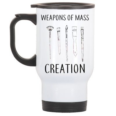 Weapons Of Mass Creation Stainless Steel Travel Mug