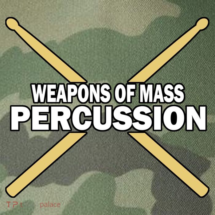 Weapons of Mass Percussion Funny Drummer Legacy Tie Dye Trucker Hat
