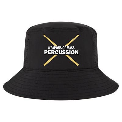 Weapons of Mass Percussion Funny Drummer Cool Comfort Performance Bucket Hat