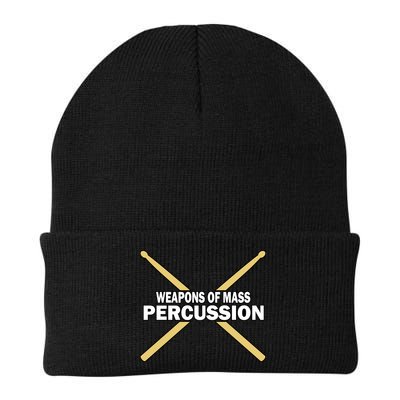 Weapons of Mass Percussion Funny Drummer Beanie