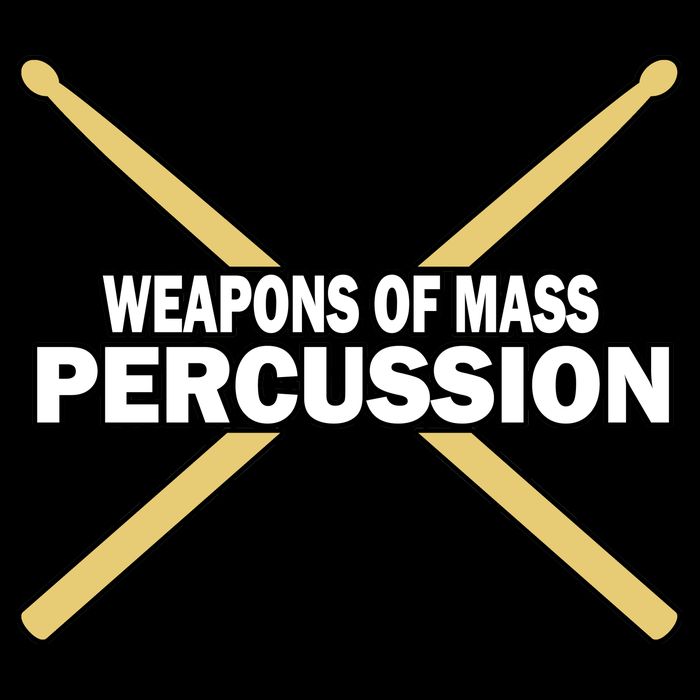 Weapons of Mass Percussion Funny Drummer Bag