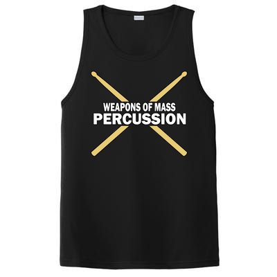 Weapons of Mass Percussion Funny Drummer PosiCharge Competitor Tank