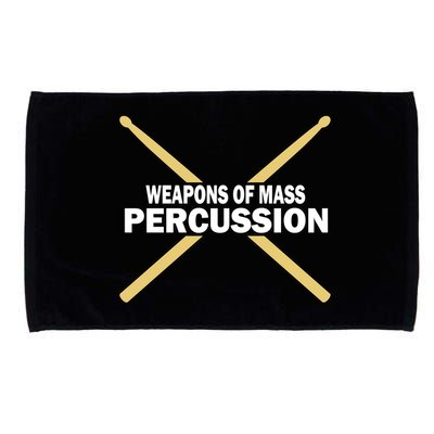 Weapons of Mass Percussion Funny Drummer Microfiber Hand Towel