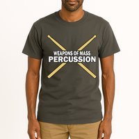 Weapons of Mass Percussion Funny Drummer Tall T-Shirt